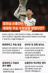 유로파리그 우승 토트넘 손흥민 유럽
