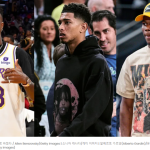 패션 농구장 축구스타 농구 슈퍼스타 방문 nba