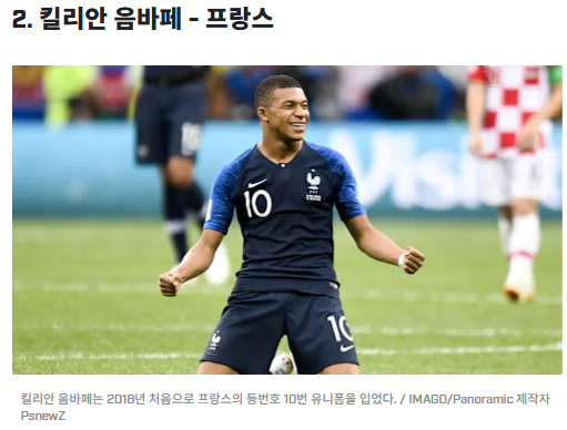 축구 유망주 미래 레전드 10번 천재 스포츠 등번호