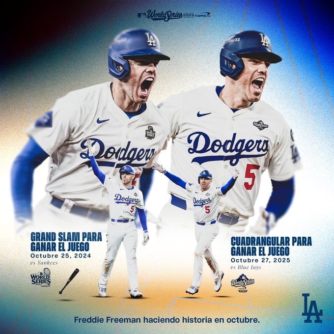 야구 MLB 메이져리그 오타니 프리먼 다져스 월드시리즈 3차전 