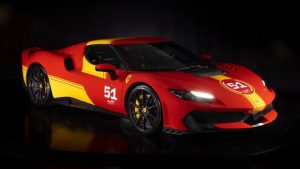 페라리 르망 wec 우승 기념 스페치알레 에디션 한정판 필로티 자동차