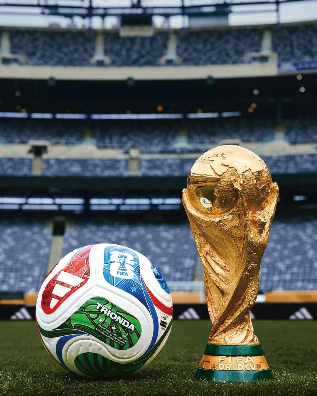 아디다스 북중미 월드컵 트리온다 축구 공인구 축구공 공개