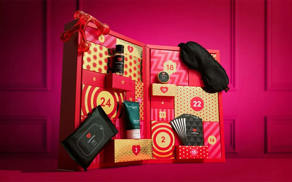 待ち時間も快感に:ラブハニー2025アドベントカレンダーコレクション公開 1 러브허니 어드벤트 캘린더 출시 기다림마져 쾌감으로 글로벌 브랜드 섹슈얼 웰니스