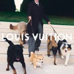 루이비통 패션 남성 컬렉션 퍼렐윌리엄스 강아지