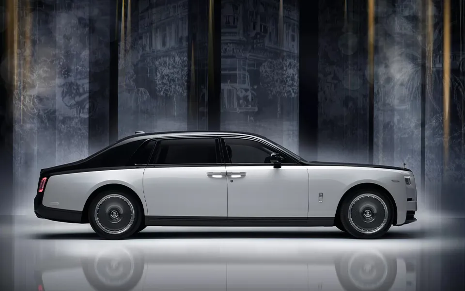 롤스로이스 자동차 명차 비스포크 하이엔드 럭셔리 팬텀 센터너리 프라이빗 25대 한정판 예술작
