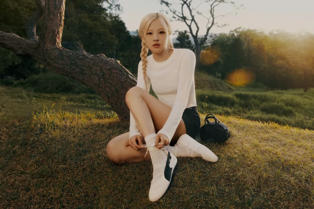 로제 푸마 협업 컬렉션 디자인 패션 공개 블랙핑크
