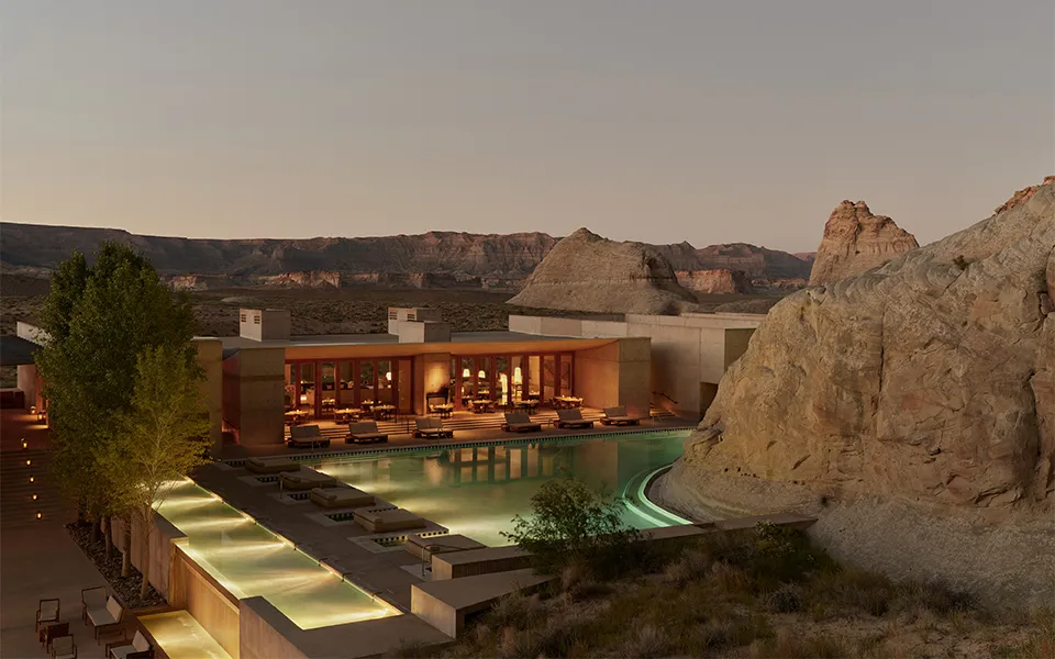 雪景色の中の冬のロマン:アマン(Aman)がおすすめするラグジュアリーな冬のリゾート3選 3 겨울 낭만 설경 리조트 럭셔리 아만 추천 럭셔리 호텔 여행