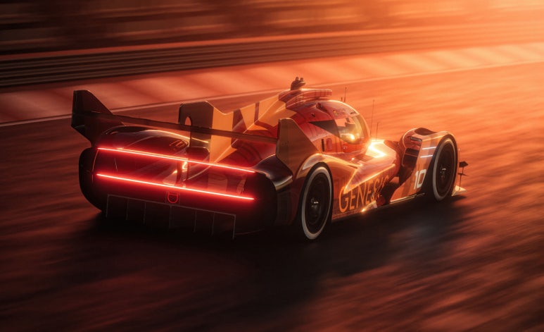 제네시스 엔진 하이퍼카 르망24 wec 도전 공개 마그마