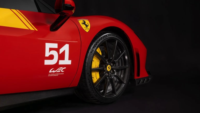 페라리 르망 wec 우승 기념 스페치알레 에디션 한정판 필로티 자동차 