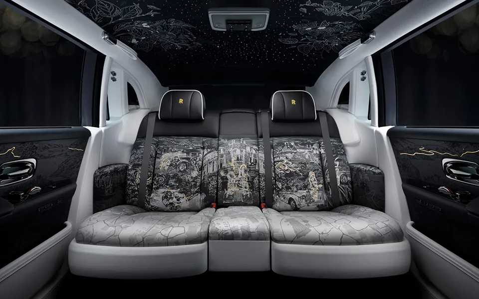 롤스로이스 자동차 명차 비스포크 하이엔드 럭셔리 팬텀 센터너리 프라이빗 25대 한정판 예술작
