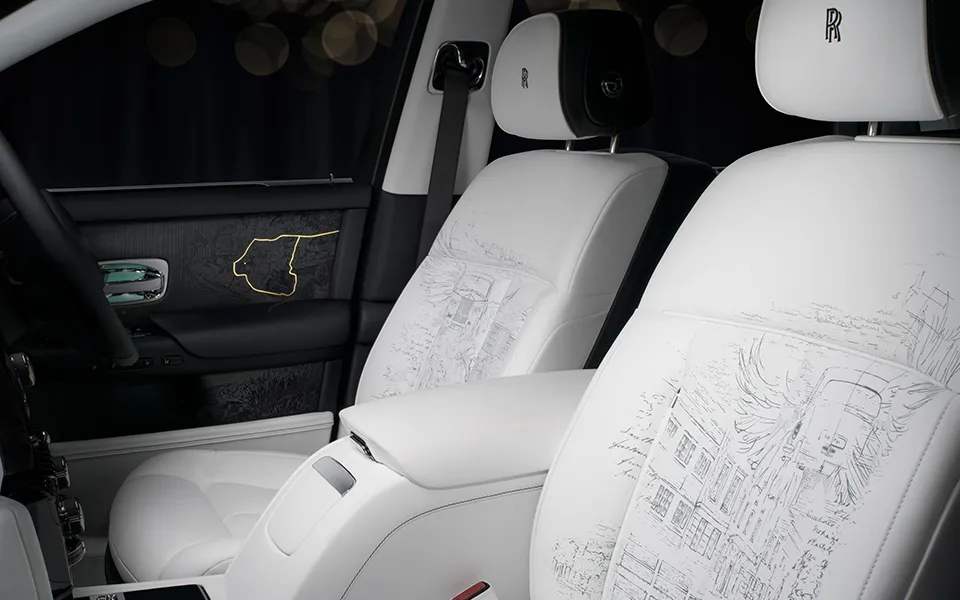 롤스로이스 자동차 명차 비스포크 하이엔드 럭셔리 팬텀 센터너리 프라이빗 25대 한정판 예술작
