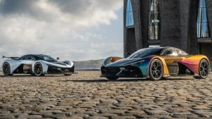 덴마크 오로라 하이퍼카 젠보 부가티 코닉세그