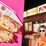 핑크핫도그 핑크스핫도그 핫도그 멜로즈 미국 캘리포니아 멜로즈