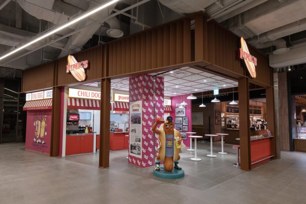 할리우드 전설 '핑크스 핫도그', 서울 상륙! 비에스케이와 손잡다 7 핑크핫도그 핑크스핫도그 핫도그 멜로즈 미국 캘리포니아 멜로즈