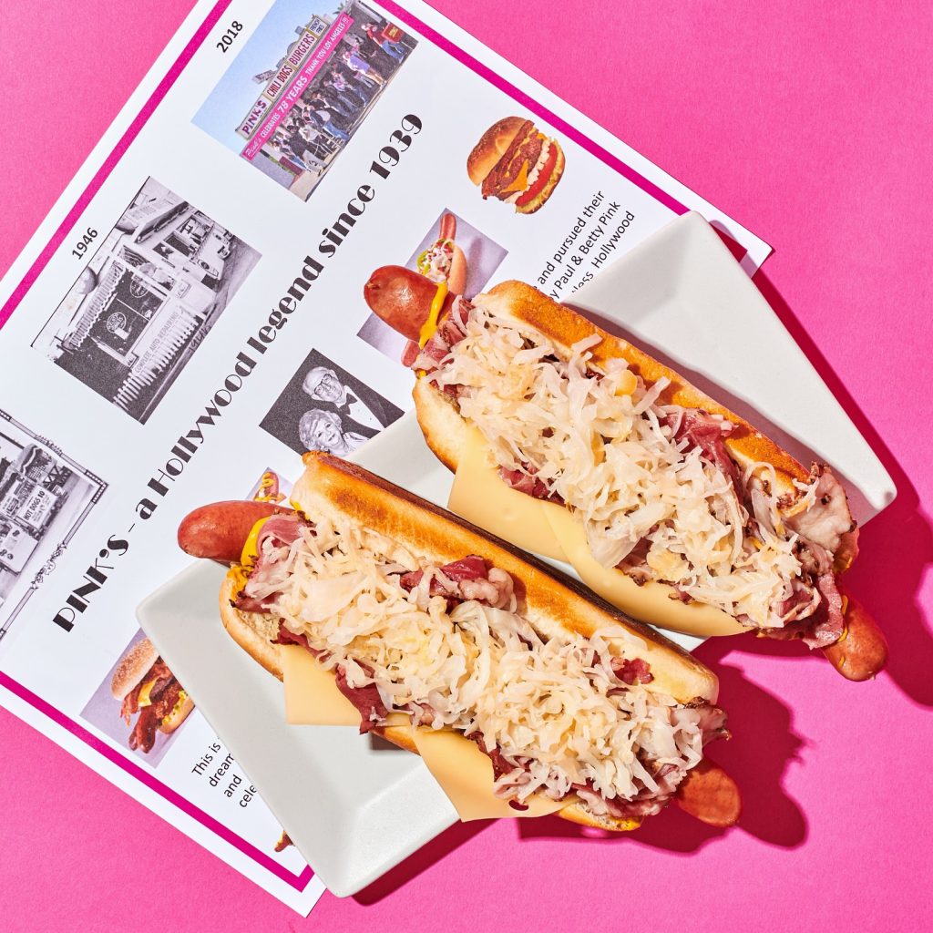 할리우드 전설 '핑크스 핫도그', 서울 상륙! 비에스케이와 손잡다 8 핑크핫도그 핑크스핫도그 핫도그 멜로즈 미국 캘리포니아 멜로즈