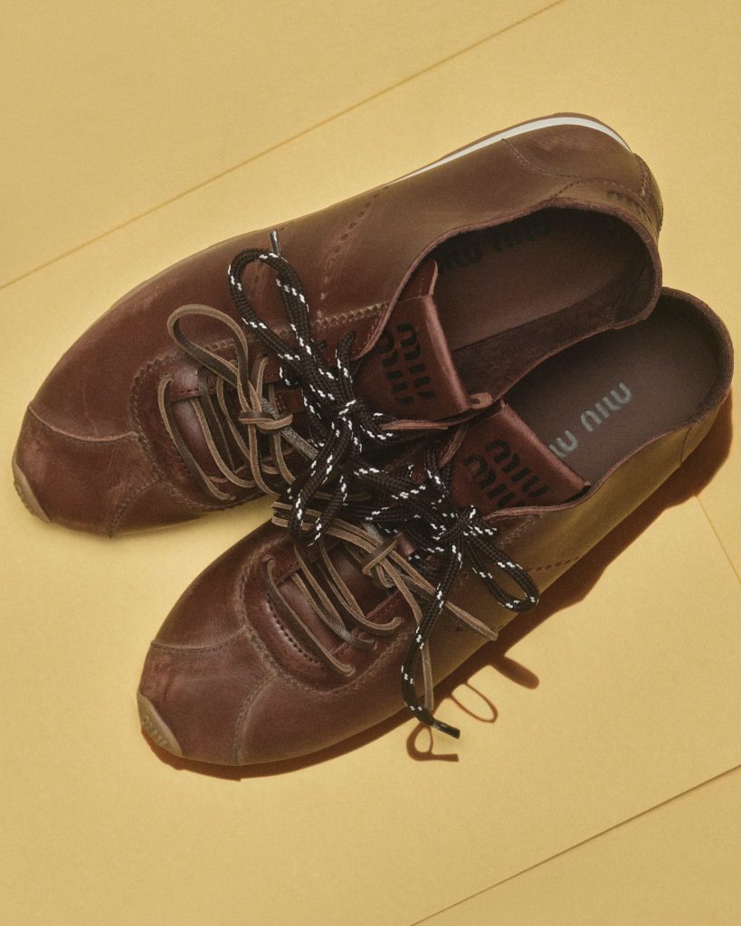 ミュウミュウの新スニーカーラインナップ:プルーム・タイヤ・トリンケット カスタム 1 미우미우 2026 프렐류드 스니커즈 라인업